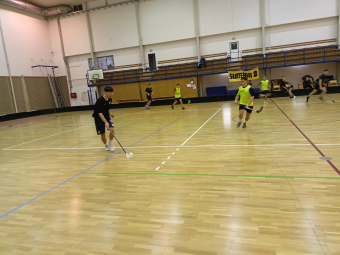 Stříbro z  florbalu